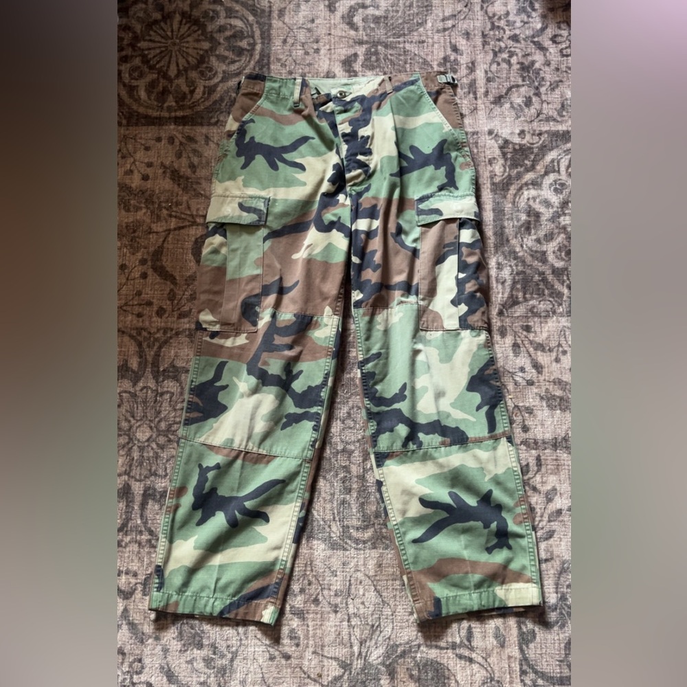 Vintage Camouflage Cargo Pants